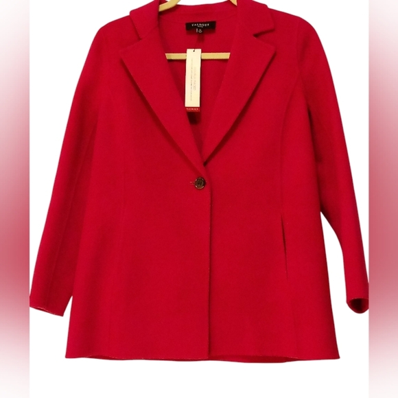 Talbot's Petite - NWT Ladies Fascia PeaCoat, 4-P, Double-Faced, Wool & Nylon,... - Picture 10 of 11